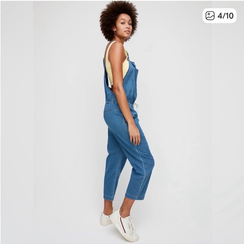 Wilfred Free Valletta Denim Overalls - Picture 2 of 11